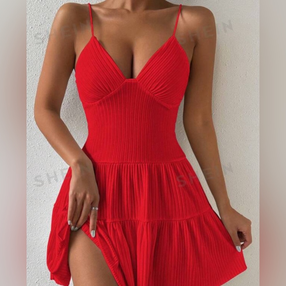 Shein Red dress